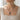 Model wearing oxidized silver praying Jesus cross pendant necklace showcasing daily wear length and fit