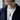 Mjolnir Raven Head Hammer Pendant, oxidized, worn on model neck
