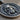 Jesus Christ Medallion Pendant, oxidized silver, close-up of face and relief details