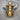 Honey Bee Pendant, two-tone finish, product photo on wood base