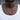 Snarling Lion Head Pendant, oxidized silver, worn on model neck