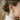 Dragon Scale Hoop Earring, rose gold vermeil, worn on ear on model
