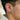 Spartan helmet earring, oxidized silver, worn on model ear
