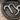 Capricorn Zodiac Medallion Pendant, oxidized, close-up of textured surface