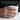Abstract Face Ring, oxidized silver, worn on model's hand