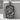 Japanese Dragon Lotus Tag Pendant, oxidized silver product photo