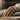 Three Loop Balance Ring, gold vermeil, worn on model hand