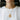 Pisces dual fish pendant, gold vermeil, worn on neck on model
