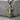 INRI Crucifix Draped Pendant, two-tone, product photo