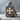 Templar Cross Pattee Pendant, two-tone finish product photo