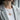 Lotus Moonstone Petal Pendant, rose gold, worn on model at the neck