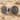 Sea Urchin Dome Earring, oxidized silver product view