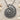 Nautilus Chamber Spiral Pendant, oxidized finish, product photo