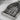 Cathedral Recessed Gate Pendant, oxidized silver, close-up of door relief and arch