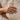 Capricorn Constellation Ring, gold vermeil, worn on model hand