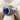 Baroque Lapis Signet Ring, oxidized silver, angled product view