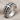Wheat Leaf Cross Ring, oxidized, studio product photo