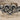 Entwined Vine Heart Bracelet, oxidized silver, close-up of vine motif