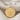 Melissa Bee Coin Pendant, two-tone finish, front view