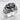 Bat Drapery Crest Ring, oxidized silver finish product photo