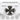 Rose Maltese Cross Ring, oxidized silver, size chart and feature breakdown