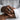 Crawling Spider Ring, oxidized silver, worn on model hand