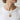 Wyvern Returning Tail Pendant, gold vermeil, worn on model neck