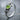 Peridot Berry Stacking Ring, oxidized silver, product photo