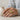 Prehnite Rounded Crater Ring, gold vermeil, worn on model's hand