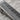 Herringbone Panel Tie Clip Accessory, oxidized silver, close-up of chevron texture