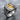 Quarried Ember Signet Ring, two-tone finish, front product view