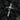 Angled view of 925 sterling silver skull cross pendant showing intricate skull details and INRI inscription