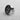 Angled side view of silver Sacred Heart ring showing engraved cross symbol and textured bezel craftsmanship