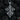 925 sterling silver Orthodox crucifix pendant displaying intricate openwork filigree details
