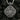 Reverse side of silver religious pendant showing Save and Protect inscription and Archangels with Chi-Rho bail detail