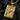 Gold vermeil Silver Joker Card Pendant featuring detailed character relief on black coal background