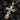 Oxidized silver crucifix pendant featuring detailed Jesus figure and ornate patterns for men