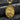 925 sterling silver Saint Therese of Lisieux medallion with oxidized finish details