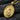 Angled view of silver Christian saint pendant necklace highlighting the intricate craftsmanship and design