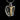 Angled view of the two-tone Angel Crucifix Pendant, showing the 3D craftsmanship of the silver angel and gold figure.