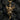 Gold plated variation of the handcrafted angel defender pendant showing intricate wing details and weapon design