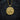 Gold variation of the viking warrior medallion necklace displaying intricate armor and celtic knotwork design