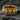 Close-up of gothic silver skull ring band displaying intricate carving and geometric mechanical details