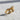 Ribbon Bow Knot Ring, gold vermeil, angled front view