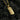 Gold plated variation of Kintsugi dog tag pendant showing intricate stippled texture and artisan craftsmanship