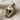 Masked Skull Pendant in two-tone finish, angled view