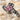 Pink Heart Claddagh Ring, oxidized silver on sand