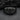 Slightly angled view of the oxidized silver all seeing eye ring highlighting the premium metalwork and gothic style