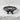 Pave bow ring in black rhodium plated, front view