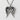 Close-up of premium angel wings pendant highlighting the textured oxidized silver finish and heart shape design